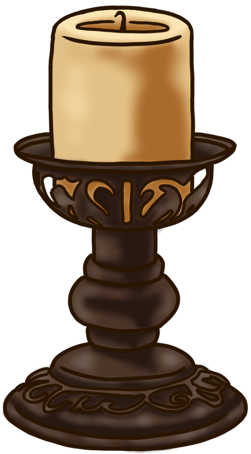 キャンドルのイラスト
